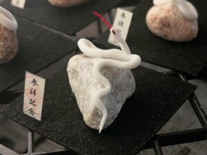 ミニチュア蛇石