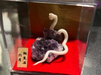 白蛇誕生石
